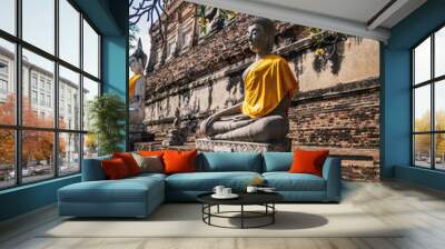 statue Wall mural