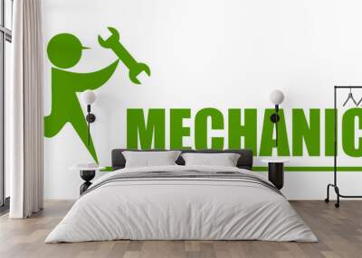 mechanic 2 Wall mural