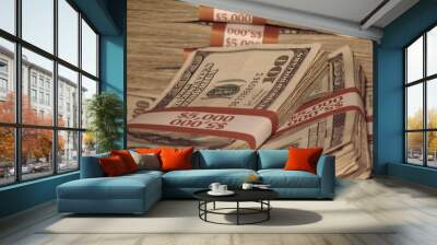 cash Wall mural