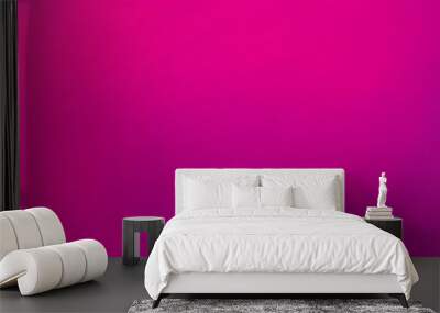 Magenta gradient with digital noise and grain texture abstract background in retro 80s, 90s style Wall mural