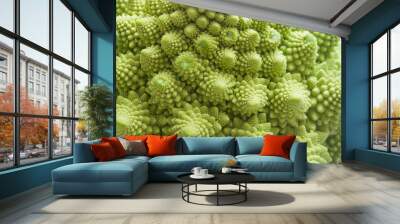 choux romanesco en gros plan Wall mural