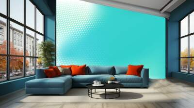 blue  abstract techno background Wall mural