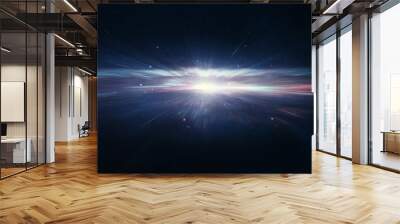 Star explosion in deep space Wall mural