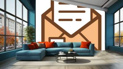 vector icon Wall mural