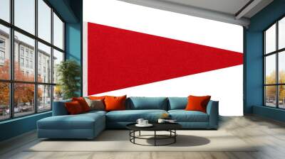 Red Penant Wall mural