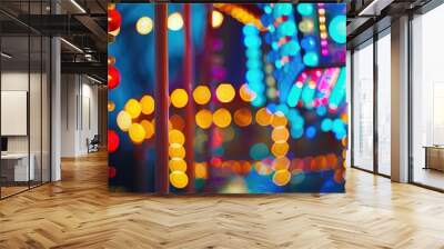 Carnival light wallpaper Wall mural