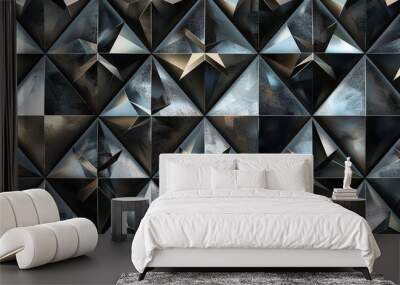 diamond pattern wallpaper Wall mural