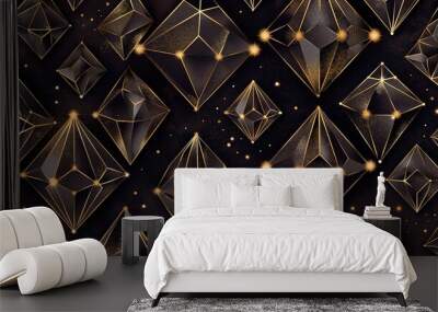 diamond pattern wallpaper Wall mural