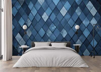 diamond pattern wallpaper Wall mural