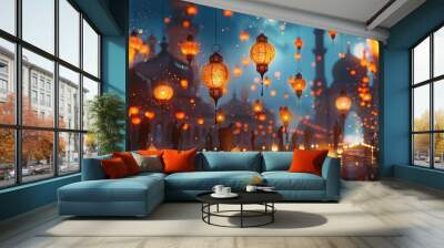 Eid al-Fitr wallpaper Wall mural