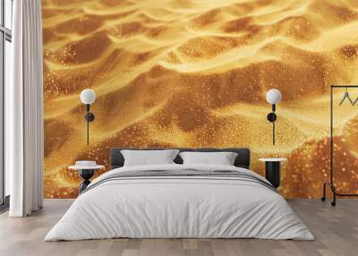 Golden sand pattern wallpaper Wall mural