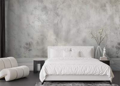 Plain gray wallpaper Wall mural