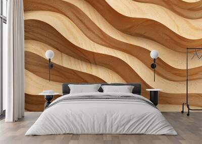 Sand pattern wallpaper Wall mural