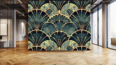 Shell pattern wallpaper Wall mural