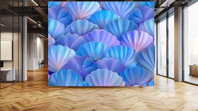 Shell pattern wallpaper Wall mural