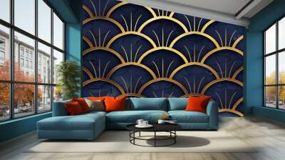 Shell pattern wallpaper Wall mural