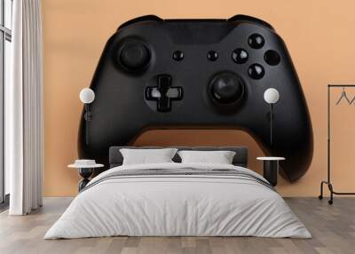 Black game controller Wall mural