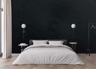 Black grain texture background Wall mural