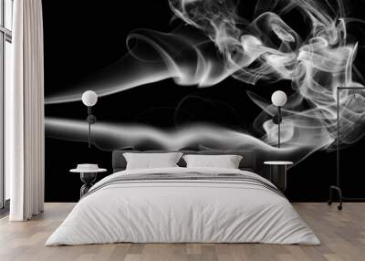 Magic smoke background Wall mural