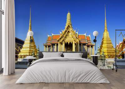 Wat Phra Kaeo, Temple of the Emerald Buddha Bangkok, Asia Thaila Wall mural