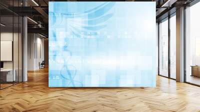 rectangle pattern medical health care concept background Wall mural