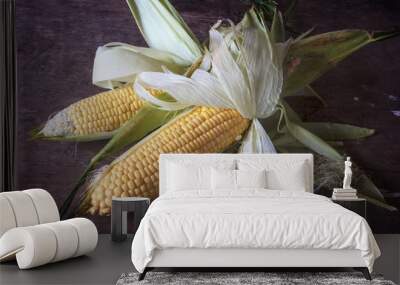 Corn Wall mural