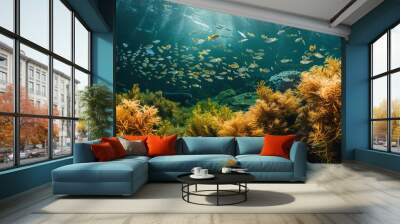 Under the sea Wall mural