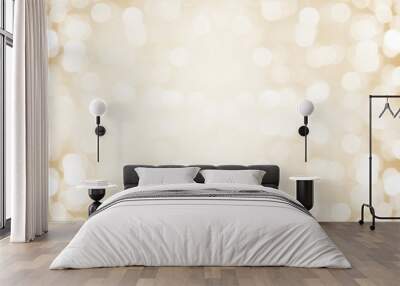 gold abstract blured background Wall mural