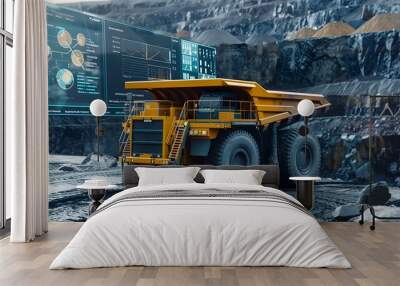 Real-time Data Analytics Platform for Intelligent Coal Mine Management and Digital Transformation Wall mural