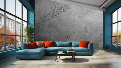 Gray Concrete Texture with Subtle Grain Patterns Wall mural