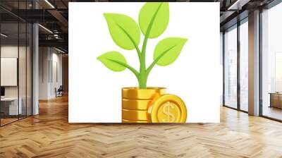 money tree Wall mural