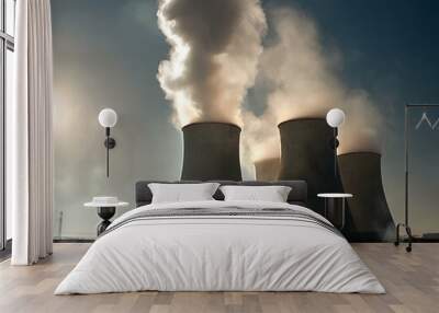 nuclear power plant Wall mural