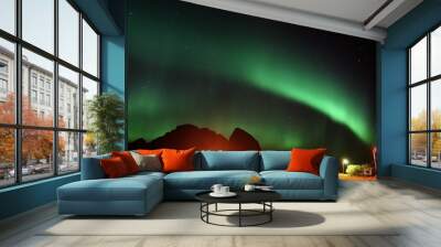 polarlicht nordlys 2 Wall mural