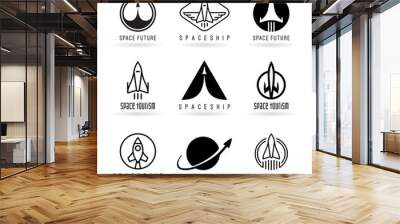 astronautics. spaceships (3) Wall mural