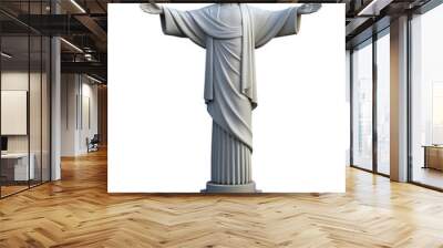 3d illustration of Christ the Redeemer Wall mural