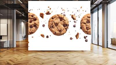 Chocolate chip cookie Wall mural