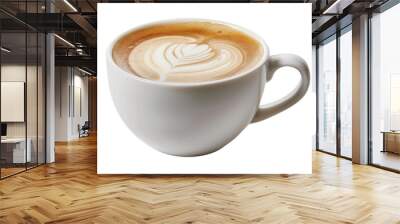 Coffee cup latte Wall mural