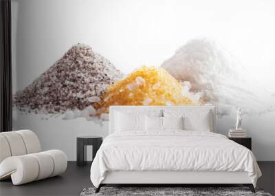 Salt, sugar and flour Wall mural