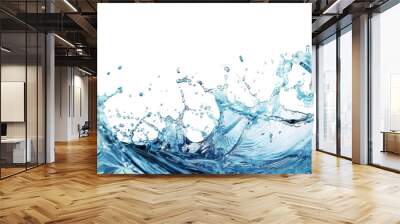 water liquid splash in sphere shape Wall mural