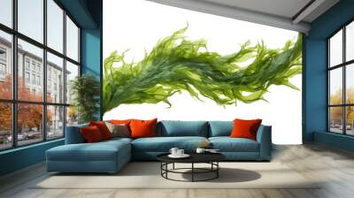 seaweed isolated on transparent background cutout  Wall mural