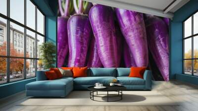 Purple vegetable Wall mural