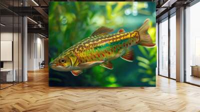 Uaru Fish Freshwater Species Wall mural