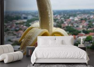 food, fruit, banana, yellow, healthy Wall mural