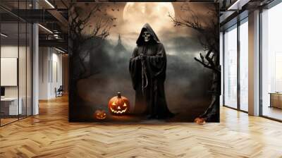 Death horror halloween Wall mural