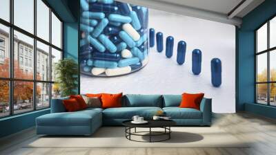 pharmaceutical nutraceutical formulation compound capsules powder packaging compounding lab Wall mural