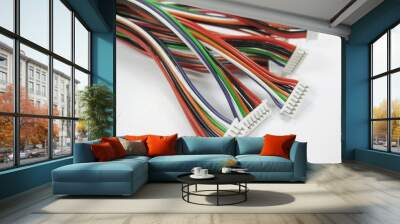 multicolored data cable Wall mural