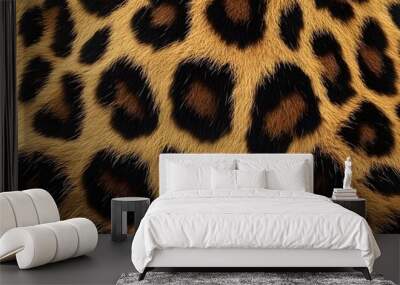 Leopard Fur Texture Wall mural