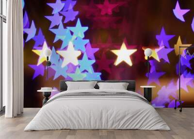 Star light bokeh Wall mural