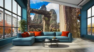 Cambodia ancient castle Wall mural