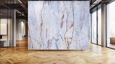 White grey marble natural texture floor and wall pattern and color surface marble and granite stone, material for decoration background texture. Wall mural